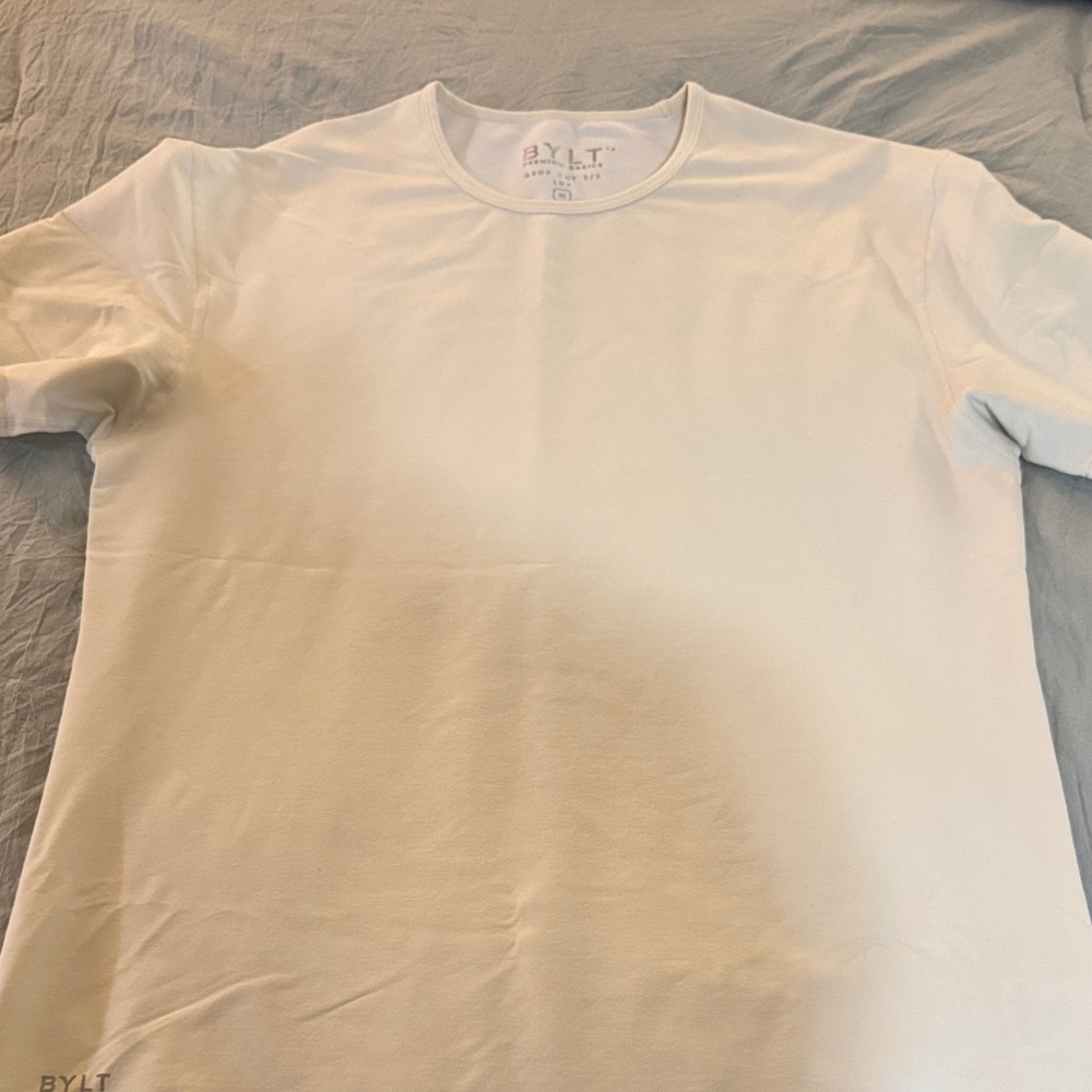 BYLT: Men's Cream Drop Cut Lux Tee